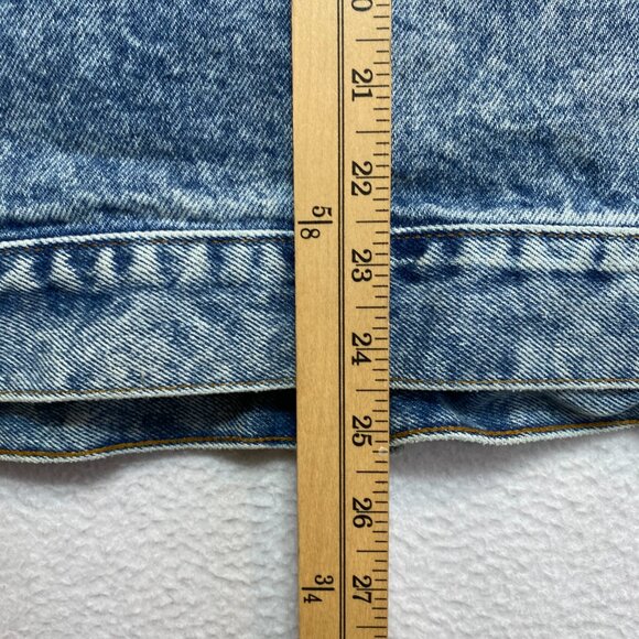 VINTAGE Levis Denim Trucker Jacket Mens XL Acid Wash 70507-0219 Made in USA - Picture 12 of 13